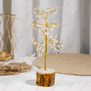 Proveedor de Cuarzo Cristal al por Mayor, Árbol de Piedras Preciosas Auténticas con 100 Fragmentos de Cristal para Decoración del Hogar y Regalos - Product Image 4