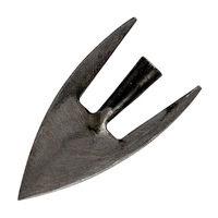 Top Notch médiéval fer forgé tir à l'arc conseils de chasse Lance forme Viking flèche Point tir à la main fer corde Cutter arc flèches