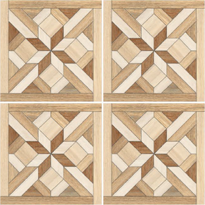 Novac Ceramic LLP India's ELORA BROWN 600x600mm Carreaux de mur et de sol en porcelaine de couleur bois rustique pour un intérieur durable et élégant - Product Image 6