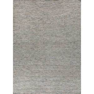 พรมลายเรขาคณิต Abrash ADWV-13047 ทำจากขนสัตว์และใยวิสโคส สีเขียว สำหรับใช้ในบ้าน - Product Image 1