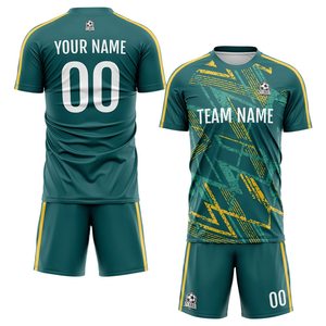 El mejor precio, uniformes de fútbol personalizables, poliéster transpirable, nuevo diseño, camisetas de fútbol de Francia, estilo de conjunto - Product Image 1