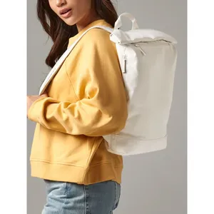 Simplicity <b>Roll</b>-Top Recycled Sustainable Gadgets <b>Backpack</b> Promotional Category - Product Image 3