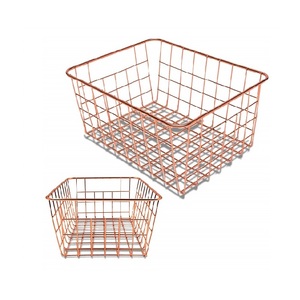 Panier en métal enduit de poudre noire panier fait main d'excellente qualité concepteur de forme personnalisée nouveau panier en métal en gros - Product Image 4