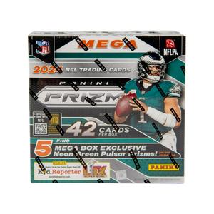 Caja Mega de Tarjetas Coleccionables de Fútbol Panini Prizm-s 2024, Sellada de Fábrica, Lista para Enviar a Todo el Mundo - Product Image 1