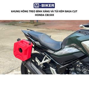 Portaequipajes Corto MBiker para CB150X con Soporte Impermeable para Tanque de Combustible y Soporte para Bolsa Trasera Hecho de Nailon - Product Image 5