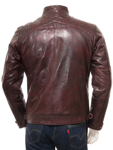 Custom Logo <b>Sheep</b> <b>Skin</b> Cowhide Genuine Leather Men's Solid Colors 100% Original Leather Sporty Leather <b>Jacket</b> For Men's - Product Image 2