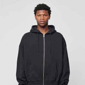 เสื้อสเวตเตอร์มีฮู้ดผู้ชายขนแกะเทค เสื้อสเวตเตอร์มีฮู้ดผู้ชายขนแกะโพลีเทคสําหรับผู้ชาย - Product Image 2