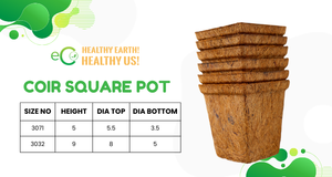 Eco2go Vietnam Good Quality, Good Price - Biodegradable Natural Pot for <b>Garden</b> Landscaping - Product Image 4
