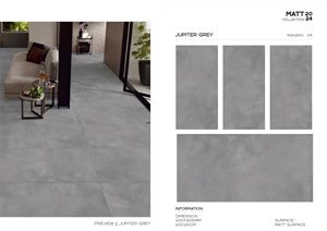 Azulejos de porcelana de Grado Superior Jupiter Crema 600x1200 600x600 tamaños superficie mate baldosas de mármol antibacteriano para construcción India - Product Image 3