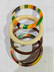 Dernier modèle Bracelet en résine multicolore New Look pour femmes Fabricant et exportateur d'Inde - Product Image 4