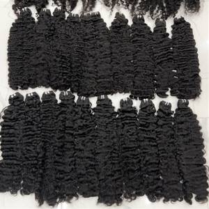 VAGUE BIRMAISE DOUBLE TIRÉ NATUREL NOIR BRUT Remy Vierge DONATEUR UNIQUE FAISANT DES PERRUQUES EXTENSION DE CHEVEUX HUMAINS VIETNAMIENS - Product Image 2