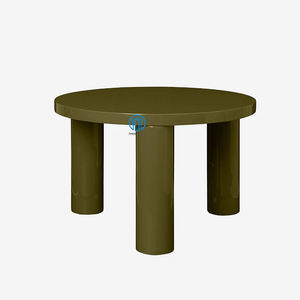 Fabricant de tables rondes laquées de luxe de haute qualité Tables basses laquées artisanales Meubles de maison fabriqués au Vietnam - Product Image 3