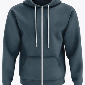 Premium Unisex <b>Zip</b> <b>Up</b> Hoodie 100 Percent Cotton Custom Logo Winter Casual Style Basics Cotton Blended Manufacturer Supply - Product Image 4