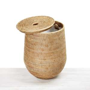 Panier de rangement pour linge en rotin de qualité supérieure, paniers à linge à bas prix, bacs de rangement - Product Image 3