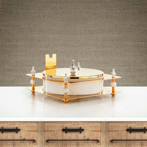 Modern Stainless Steel <b>Chafing</b> <b>Dish</b> <b>Buffet</b> <b>Set</b> with Fuel Holder Ideal for Catering Events - Product Image 4