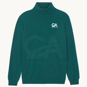 Suéter de Diseño para Hombre 2026, Nuevo Jersey de Cuello Redondo para Hombre, Transpirable, 100% Algodón, Último Estilo para Invierno - Product Image 1