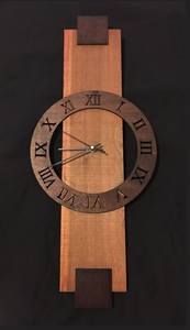 HORLOGE MURALE EN BOIS PERSONNALISÉE POUR DÉCOR À LA MAISON ÉLÉGANTE Corps en bambou MODERNE avec Rosh naturel pour les occasions de mariage - Product Image 5