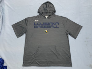 100% Polyester Breathable Printed Sublimation <b>Short</b> <b>Sleeve</b> Baseball & Softball Jersey <b>Hoodie</b> V-neck Quick Dry Customizable - Product Image 2