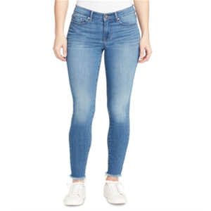 Jeans Skinny Donna William Rast a Vita Media Perfetta in Denim Blu Elasticizzato Taglia 25 Stile Utility Vita Alta/Bassa Traspirante Lavabile - Product Image 4