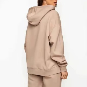 Survêtements en molleton de coton pour femmes fabriqués en usine survêtements en molleton de coton de couleur personnalisée pour femmes vente à chaud - Product Image 6