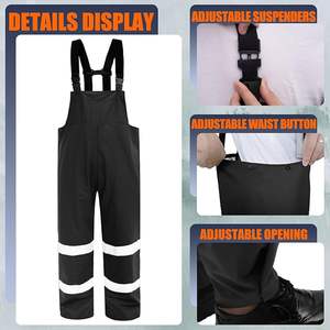 <b>Rain</b> Suit For <b>Men</b> Waterproof <b>Rain</b> Jacket <b>Coat</b> Pants Heavy Duty Women Fishing <b>Rain</b> Gear Workwear - Product Image 4