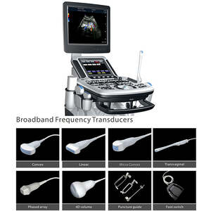 Meilleur système de diagnostic médical hospitalier, échographe portable 3D 4D 5D Doppler couleur sur chariot - Product Image 2