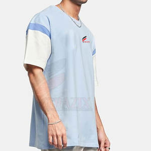 T-shirt personnalisé pour hommes de grande qualité 100% coton Design Your Own Over Size T-Shirts For Men - Product Image 6