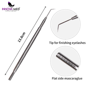 Herramienta Profesional para Lifting de Pestañas, Kit de Permanente de Pestañas, Cepillo Separador de Acero Inoxidable Duradero con Espejo de Maquillaje INNOVAMED - Product Image 2