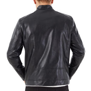 Chaqueta de cuero de alta calidad de nuevo estilo para hombre 2025 nueva llegada último diseño precio bajo chaquetas de cuero para hombre - Product Image 2
