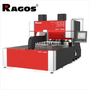 2000mm Sheet Metal CNC Press Brake Machine Automatic Panel Bender Center With Panning Suction Cup