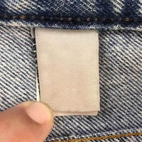 Pantalones Cortos de Mezclilla Tejida Hechos en Pakistán de Alta Calidad Personalizados, Estilo Urbano, Azul Claro, Cierre Trasero con Cremallera, 2 Bolsillos, Bordado, OEM