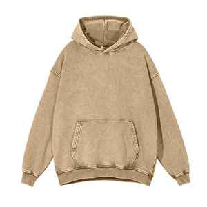 Sudadera para Hombre, 430 GSM, 100% Algodón, Logotipo Personalizado, Felpa Gruesa, Sudadera con Capucha para Invierno, Hombros Caídos, Corte Regular - Product Image 1