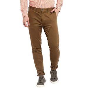 Pantalons chino en coton respirant à taille mi-haute personnalisés par le fabricant pour hommes avec couleur originale pour une utilisation en extérieur - Product Image 6