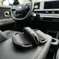 Housse de clé en silicone style course pour Kia Sportage Sorento Forte K5 EV6 EV9, texture nid d'abeille, étui de protection pour clé, prix usine