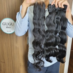 Extensiones de Cabello Natural Liso Remy Virgen Vietnamita con Doble Trama a Máquina 13x6 HD al por Mayor, Personalizables con Etiqueta Privada - Product Image 6