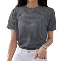 Robe mini formelle unie et élégante pour femme EVERGREEN, en tissu tricoté en coton, respirante, lavable, écologique, fabricant OEM, décontractée