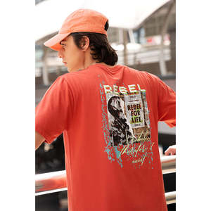 Camiseta de Hombre 100% Algodón - Tela Suave y Ecológica, Verano, Personalizable OEM/ODM - Product Image 4