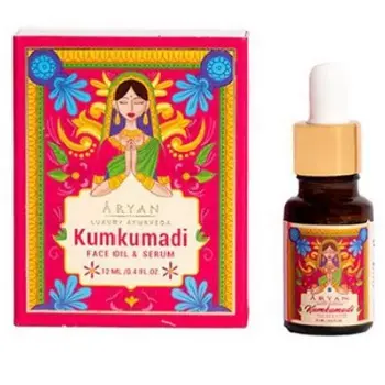 100% Premium Quality Aryan Luxury Ayurveda Kumkumadi Face Oil & Serum 12 Ml