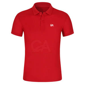 Camiseta Polo 100% Algodón, Transpirable, Manga Corta, Cuello Camisero, Estilo Deportivo Casual, Corte Ajustado para Hombre - Product Image 1