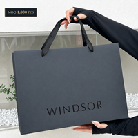 Sac en Papier Personnalisé pour Shopping et Emballage de Cadeaux Promotionnels, Vêtements, Bijoux – Créez Votre Propre Logo pour Entreprise