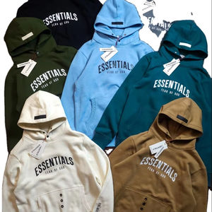 Botex Logo personnalisé imprimé Vêtements de travail pour hommes Automne Hiver Veste à capuche zippée Couleur unie Manches longues Écologique 100% - Product Image 2