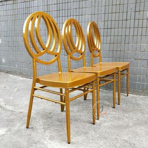 2025 meubles commerciaux or blanc empilable Hall Chiavari Tiffany chaise de banquet d'hôtel à vendre - Product Image 2