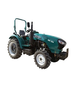 Mini-tracteur durable FC 504 conçu avec des panneaux de carrosserie 100 % en acier, une grande hauteur au sol et des poids frontaux lourds. - Product Image 4