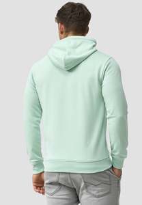 Poids léger à séchage rapide demande du client coupe ajustée taille couleur unie pull à manches longues sweats à capuche de mode sport pour hommes - Product Image 2