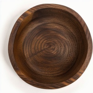 Combinación de cuencos redondos nórdicos de madera para ensaladas de frutas, cuencos para mezclar y cuencos para servir arroz/sopa, regalos de navidad - Product Image 6