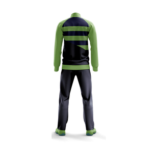 ชุดวอร์มมีซิปของผู้ชายชุดวอร์มผ้าโพลีเอสเตอร์100% แบบซับลิเมชันออกแบบโลโก้ได้ตามต้องการ - Product Image 3