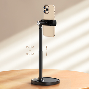 Support De Téléphone Rotatif à 360° Pour Bureau, En Alliage D'aluminium, Compatible Avec IPhone 14/14 Plus/14 Pro/14 Pro Max/13/13 Pro/13 Mini/13 Pro Max Et Autres Smartphones