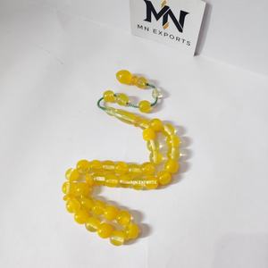 ลูกปัดอธิษฐาน Tasbeeh เป็นมิตรต่อสิ่งแวดล้อมสไตล์นางฟ้าทำจากเรซิ่นคุณภาพสูงผลิตจากอินเดีย - Product Image 5