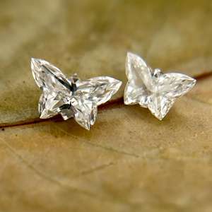 Papillon Cut Lab Grown Diamond 0.42 Ct Diamond pour pendentif et fabrication de bijoux pour cadeau pour femme - Product Image 4