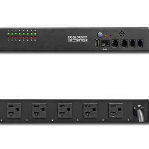 PDU à neutre commuté 115V 30A NEMA 5-15/20R avec surveillance de la puissance, contrôle Web SNMP et protection par disjoncteur - Product Image 1